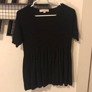 Like-new Loft babydoll top